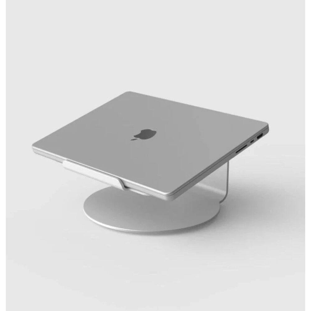 POUT EYES 4 Aluminum 360 degree laptop stand silver